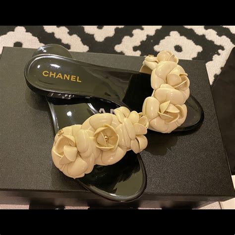 chanel jelly sandals for sale|buy Chanel sandals online.